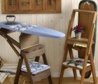 The Bachelor Chair is a Step Stool, Seat and Ironing Board All in One
