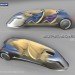 Supersonic concept car, Marko Lukovic, Michelin Challenge Design, green transportation, green automotive design, alternative transportation