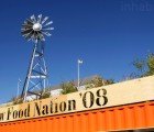 Shipping Container Pavilion is a Symbol of Sustainability for Slow Food Nation