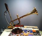 Recycled Trumpet Amplifier Blasts Phone Tunes Without Wires