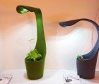 Plant Growing Dino Lamp by Deger Cengiz Provides a LED Lit Home for Foliage