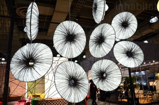 green lighting, eco lighting, energy efficient lighting, top lighting design icff 2011, green lighting icff 2011, icff 2011, icc, new york design week, new york design week 2011, nyc design week 2011, green lamps, eco lamps, led lamps, recycled material lamps