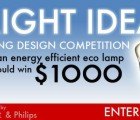 WIN $1000 in The Bright Ideas Lighting Design Competition