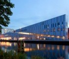 High Tech Dutch Fire Station Relies On Innovative Solar Collecting Rooftop Parking Lot