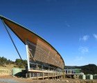 Orokonui Ecosanctuary is a Swooping Shipping Container Visitor Centre That Protects New Zealand Nature