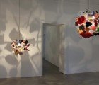 Nice Ball: Quirky Lamp Made from 80 Doll Sized Iconic Vitra Chairs and Tables