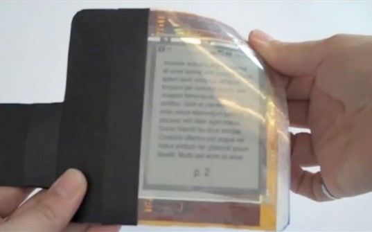 Flexible Paper Computer Promises to Reinvent the Digital World paper computer, flexible computer, flexible screen, thin computer, tiny computer, small computer, paper phone, paper iphone, thin phone, flexible phone, digital paper