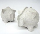 BERGDORF: A Lovable Piggy Bank Made of Recyclable Paper Pulp