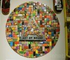 Art of Board Shows Off Its Skate Decks Repurposed into Rad Wall Tiles at ICFF