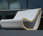 The TRIS Is a Stylish Chair Made from Recycled Roller Blinds