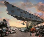 Swooping Research Facility Perches Right Over Steel Recycling Plant It Studies