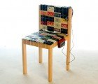 Cassette Chair is Recycled Seating You Can Really Groove To