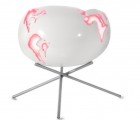 Fired Up Porcelain Globe Lamp Makes Dire Global Warming Predictions