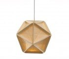 Ross Menuez’s Icosa Lamp Gives Recyclable Felt a Crystalline Form