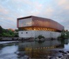 Abandoned Beret Factory Transformed Into a Stunning Multimedia Center