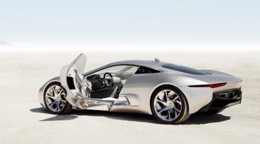 Jaguar hybrid supercar, Jaguar C-X75, hybrid sportscar, hybrid supercar, green automotive design, green transportation, alternative transportation, Williams F1