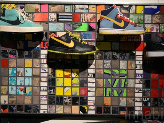 Art of Board, repurposed skate decks, recycled design, sustainable design, Tony Hawk Foundation, recycled skateboards, eco interiors