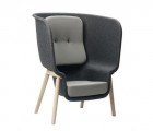 The Pod: A Cubicle-Like Chair Made of Recycled PET Bottle Felt