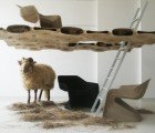 Werner Aisslinger’s Hemp Chair is a Modern Take on Stackable Seating