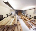 Amazing Amsterdam Office Built Entirely From Wood Shipping Pallets
