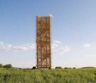 Giant Hand-Built Timber Tower Rises Out of the Czech Countryside