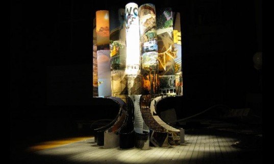 green design, eco design, sustainable design, LED bulb, low-heat LED, Maglight, Jurg Grassl, recycled lamps, upcycled magazines, repurposed design, recycled design, repurposed magazines
