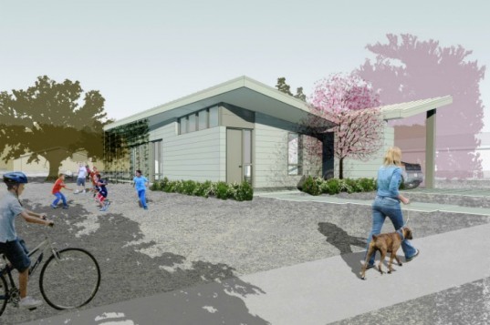 Greensburg Kansas, Meadowlark House, chain of eco homes, steven lerner studio, tornado proof home, eco home, green home