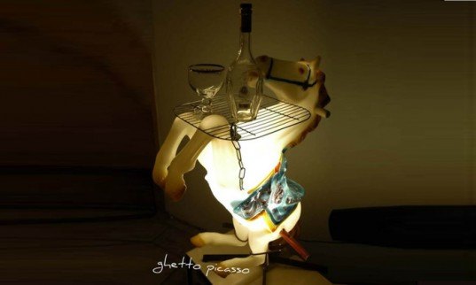 LED, Light, Philips, contest, competition, lampshade, bright ideas lighting, gambiarra, ghetto picasso, illuminated psychopomp, reuse