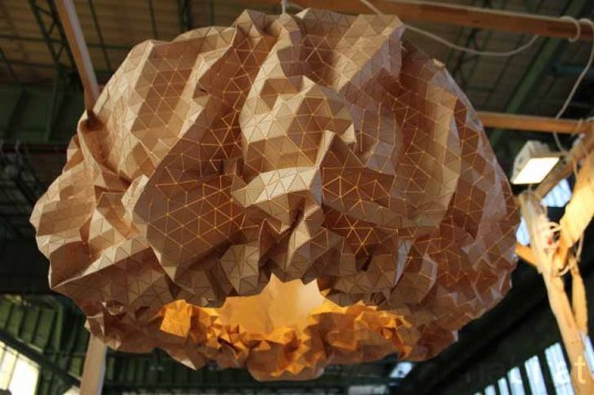 Elisa Strozyk, green pendant lamp, green lighting, wood lamps, lighting fixtures, eco lighting fixtures, green lamps, pendant lamps, wood pendant lamps, miss maple lamp, wooden textile lamp