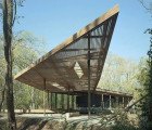The Ruth Lily Visitors Pavilion Meshes Art, Architecture and Nature