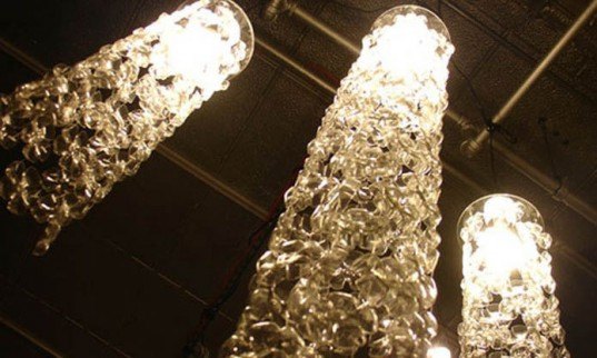Cascade Lancashire Ceiling Lights by Michelle Brand bright ideas lighting design competition, sustainable design, green design, energy-efficient lighting, led lighting, led lamp, led bulb, light emitting diode, green lighting, green interiors, recycled lamp, green lamp, sustainable lamp, philips