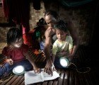 Moonlight Solar Night Lights Eliminate Dangerous Kerosene Lamps In Cambodia