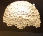 The “Ella” Plastic Bottle Chandelier Is an Umbrella of Energy-Efficient Light