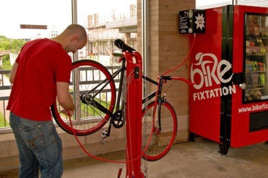 bike fixation, service kiosk, vending machine, bicycle, repair, eco, green, sustainable, transportation, Minneapolis