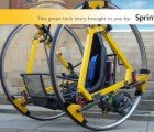Electric Diwheel is a New Kind of Urban Vehicle That Can Flip Its Driver Upside Down