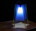The Funoos Lamp is Funky Way to Recycle Old Binders and Folders