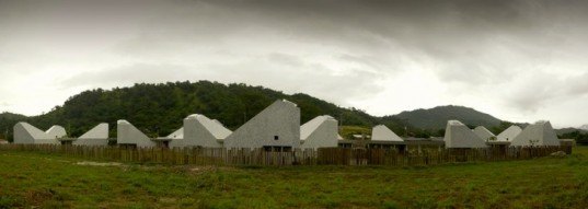 Bogota, Colombia, Timayui Kindergarten, Giancarlo Mazzanti, conical rooms, rainwater harvest, north-south orientation, passive design, natural lighting, natural ventilation
