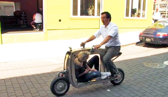green overdrive, gigaom tv, sustainable transportation, green transportation, folding electric scooter, lit motors, electric vehicle, ev, daniel kim