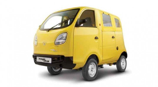 Tata Magic Iris, micro truck, green transportation, alternative transportation, Tata Ace Zip, Tata truck, green automotive design