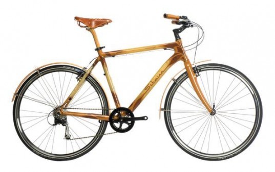 Golden Award, Eurobike 2010, green design, eco design, sustainable design, Schwinn, Schwinn Vestige, flax fiber bike, green transportation, bamboo, bamboo fenders, light up bike, pedal powered light