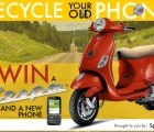 Win a Vespa and a Green Cell Phone by Recycling Your Old Phone With Sprint!