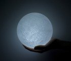 Nosigner’s Lunar LED Lamp Places the Light of the Moon in Your Hands