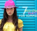 7 Super Chic Sustainable Hats For Summer