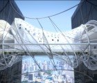 Incredible Solar-Powered Shape-Shifting Bridge Also Purifies the Air