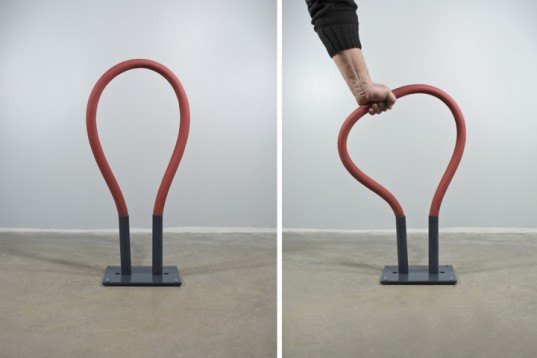 green design, eco design, sustainable design, bike rack, Keha3, Tulip Fun Fun, Grazz, flexible bike rack, bike safety, Estonia