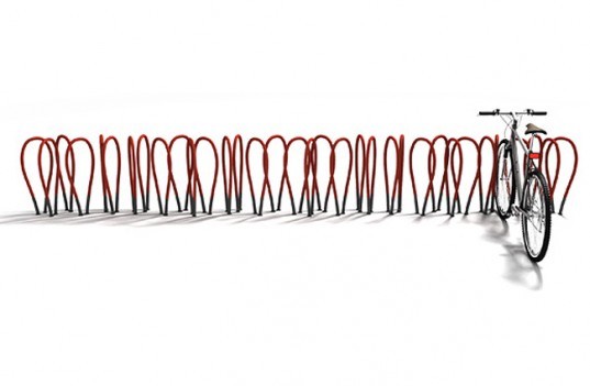 green design, eco design, sustainable design, bike rack, Keha3, Tulip Fun Fun, Grazz, flexible bike rack, bike safety, Estonia