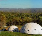 Self-sustaining BioEnergy Domes Produce Organic Veggies, Fish and Energy!