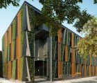 Sansiri Vertical Living Gallery is an Alluring Bangkok Office Wrapped in Green