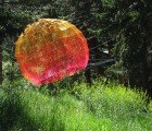 Sean McGinnis’s Giant String Webs Weave Bold Color Into Nature