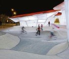 Magnificent Factoría Joven Skate Park is a Luminous Oasis in Mérida